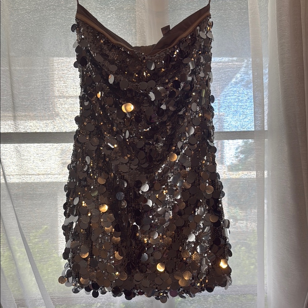 Sequin Mini Dress